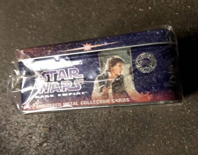 1995 Star Wars Dark Empire Metallic Impressions Tin Card Set - Factory Sealed