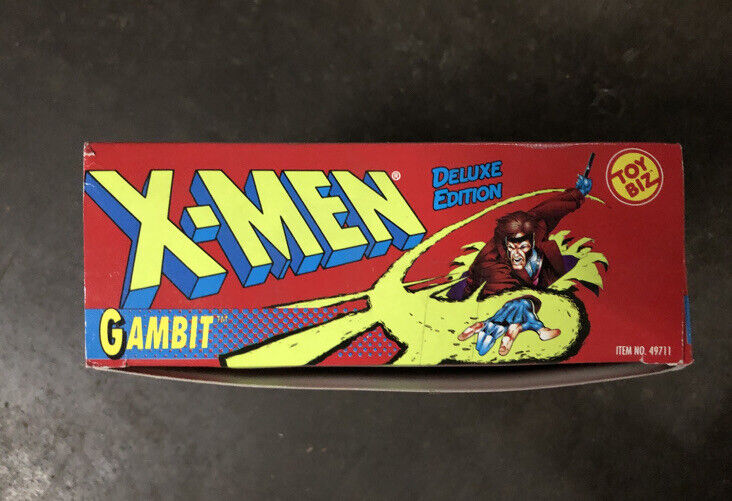 X-Men Gambit 10" Deluxe Edition Marvel 1994 Toy Biz New In Box