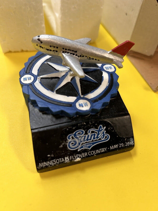 "Flyover Land" 2010 St. Paul Saints "Minnesota Is Flyover Country" Figurine