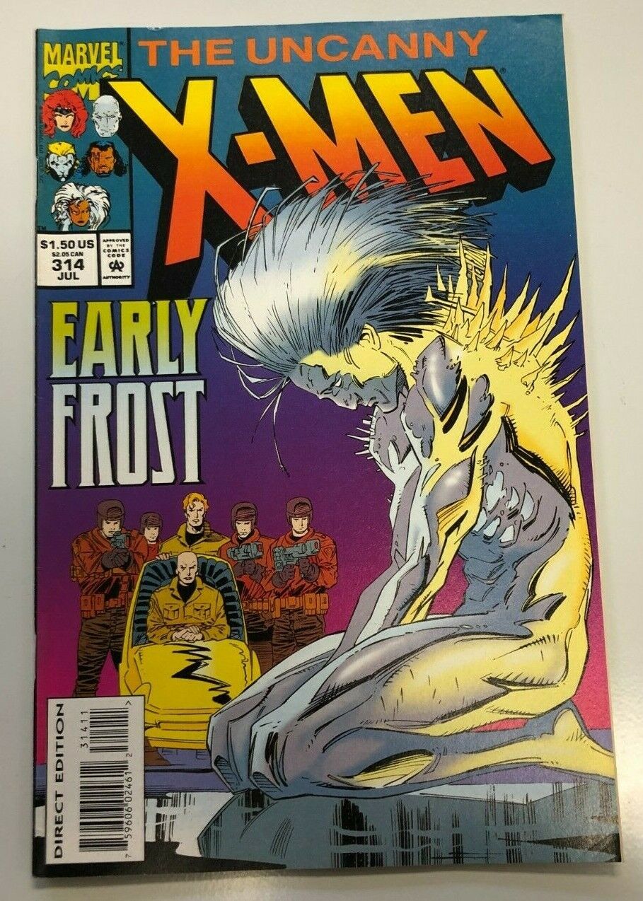 COMIC BOOK Marvel Comics The Uncanny X-Men 1994 #314 Direct Edition Early Frost