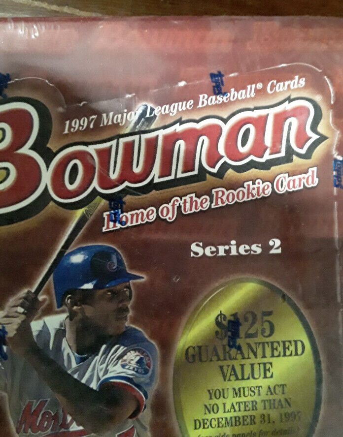 1997 Bowman Series 2 Baseball Sealed NEW Hobby Box 24 packs  GUERRERO VINTAGE