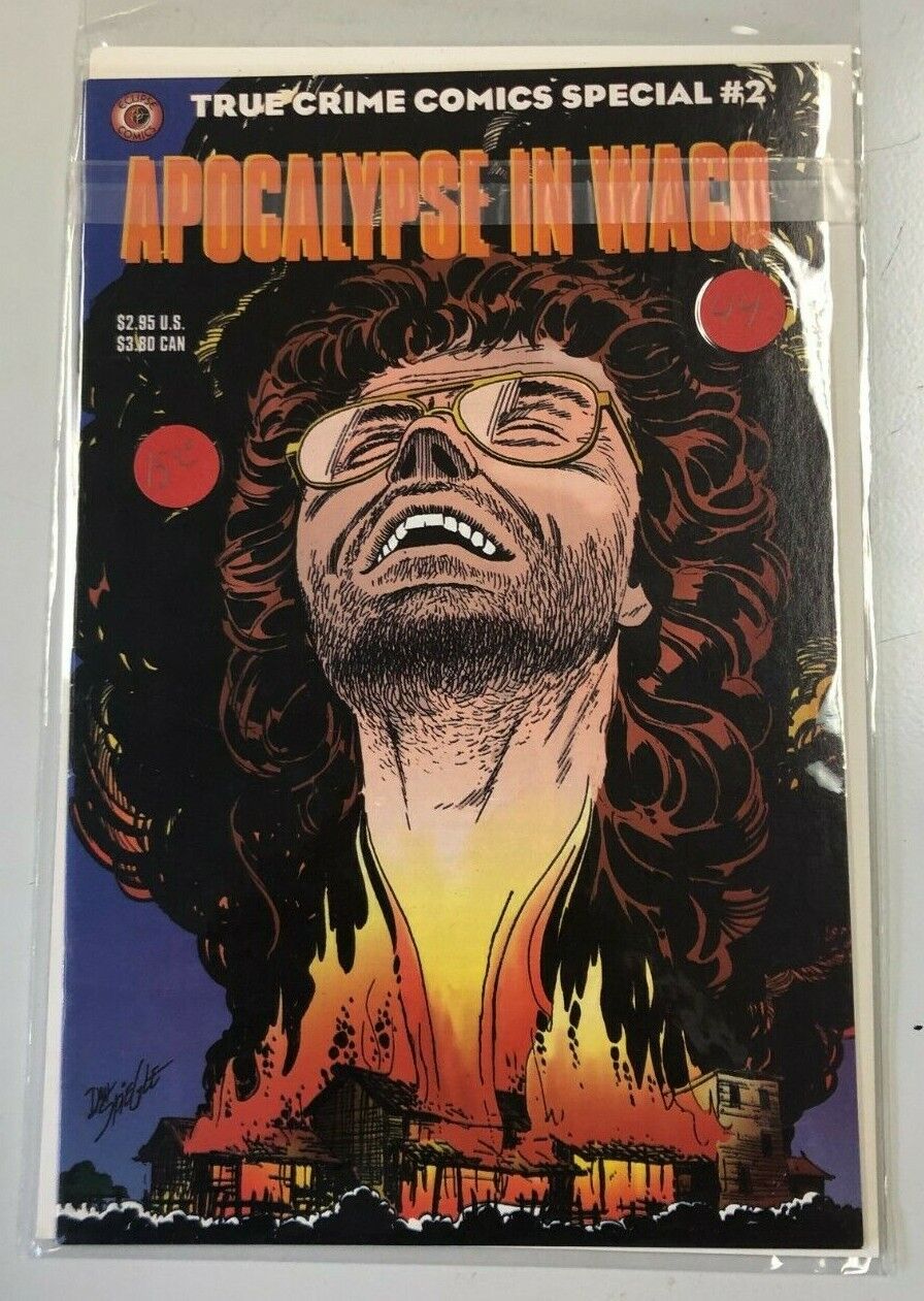 Eclipse Comics True Crime Comics Special #2 "Apocalypse In Waco" Iconic History