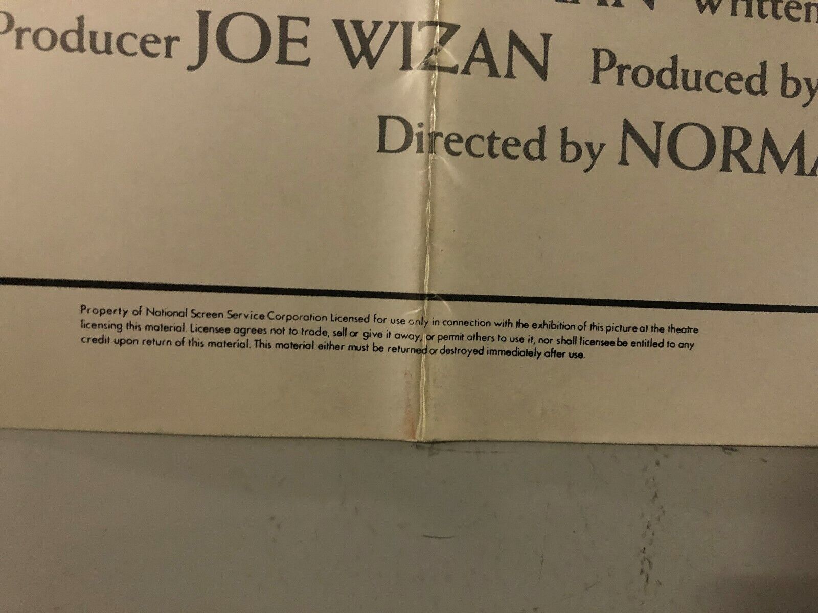 ...And Justice for All (Columbia, 1979). One Sheet (27" X 41"). Drama