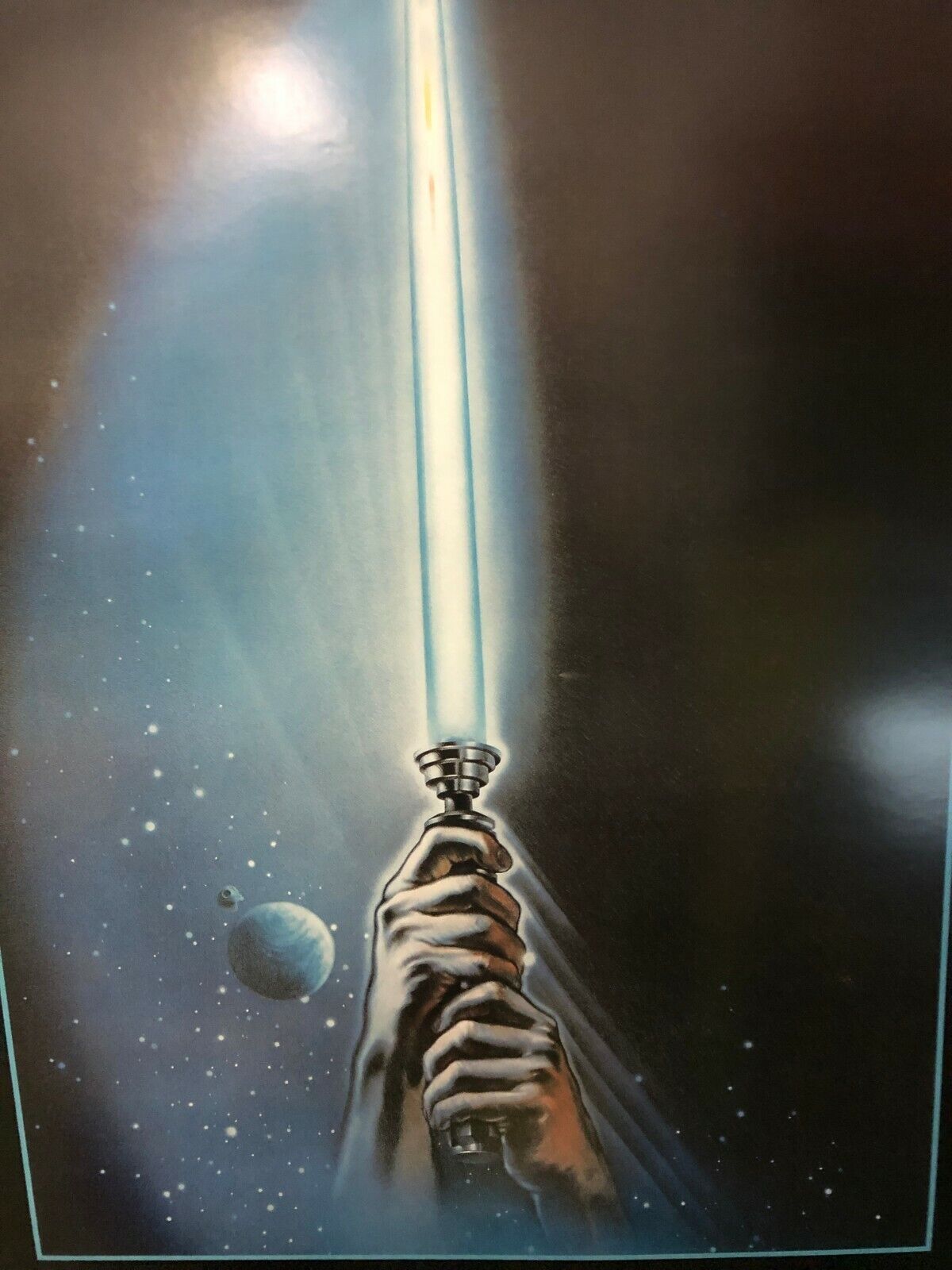 "Star Wars: Return Of The Jedi" 2001 One Sheet Lucasfilm One Sided Skywalker