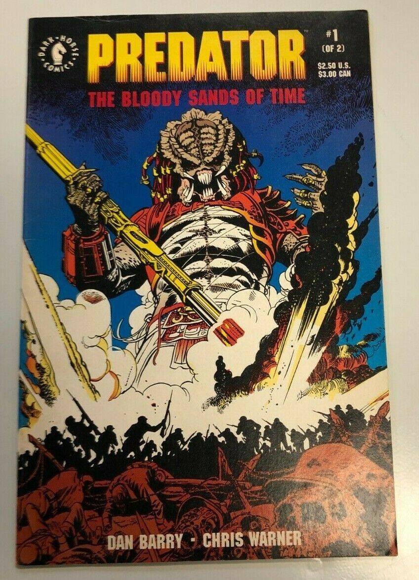 COMIC BOOK Dark Horse Comics Predator #1 The Bloody Sands Of Time Dan Barry