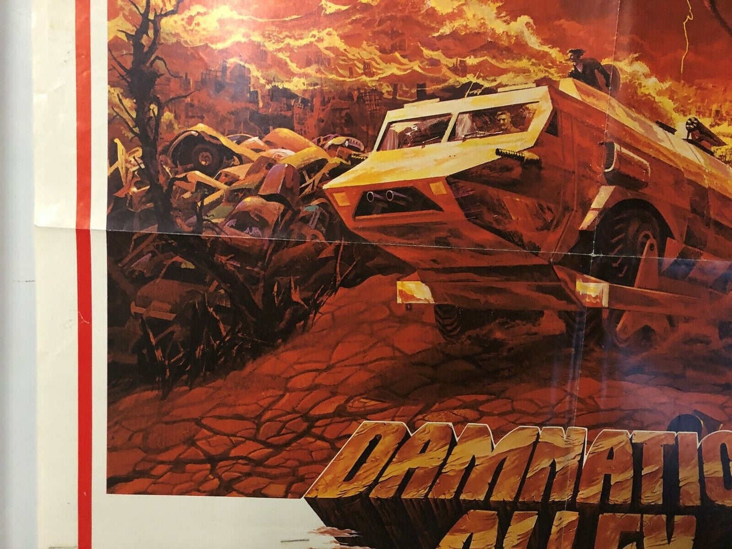 Damnation Alley (20th Century Fox, 1977). One Sheet (27" X 41"). Science Fiction