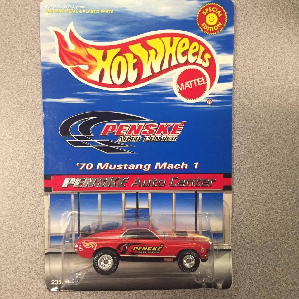 1999 Hot Wheels Penske Auto Center '70 Mustang Mach 1 Special Edition