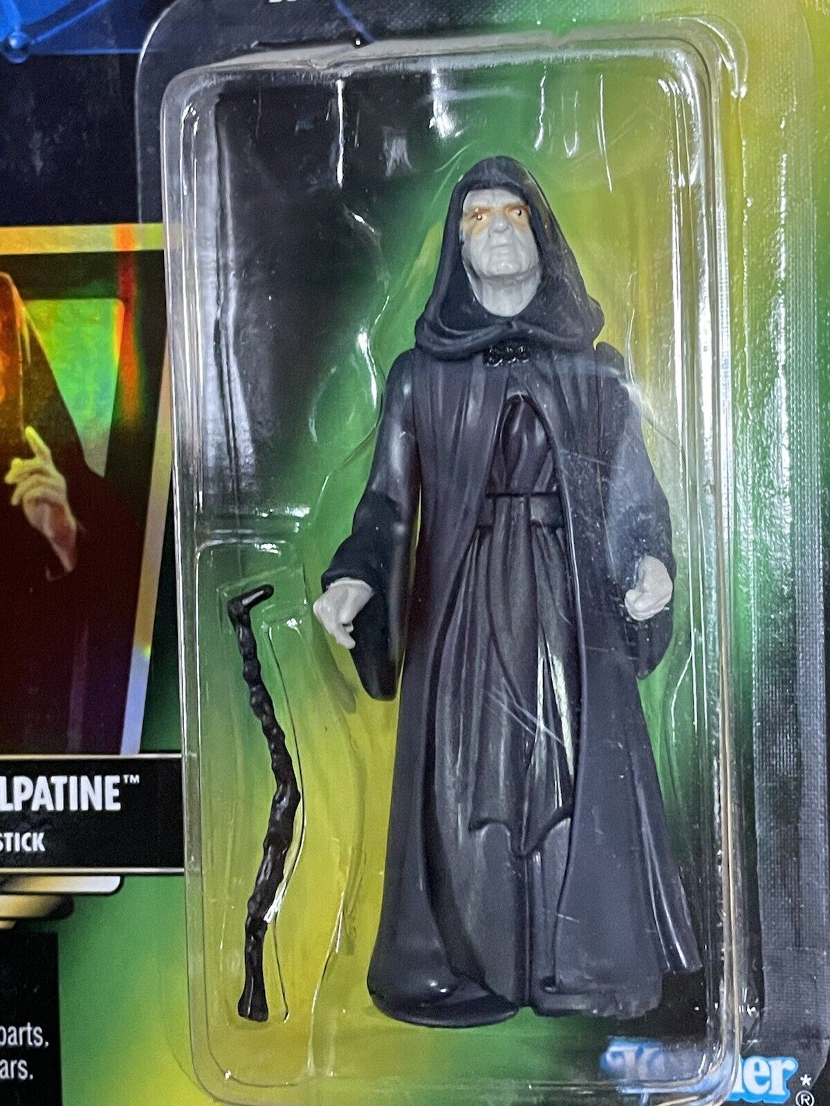 Emperor PALPATINE Star Wars Power of the Force 1996 Green Card New Unopened