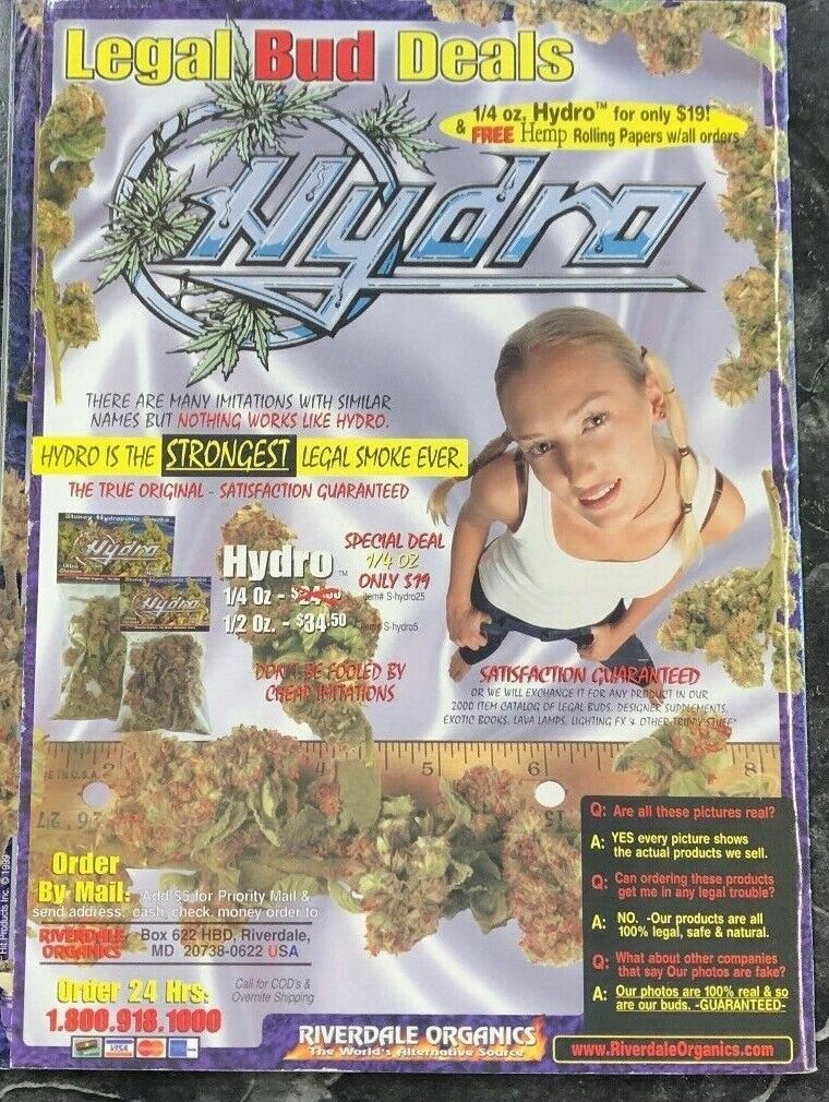 2000 HIGH TIMES September 2000 Paradise Found Pot Travel Special Al Gore Party