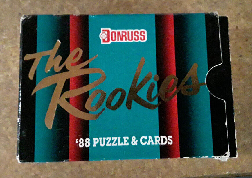 1988 Donruss The Rookies Factory Sealed Baseball 56 card Set Grace, Martinez 