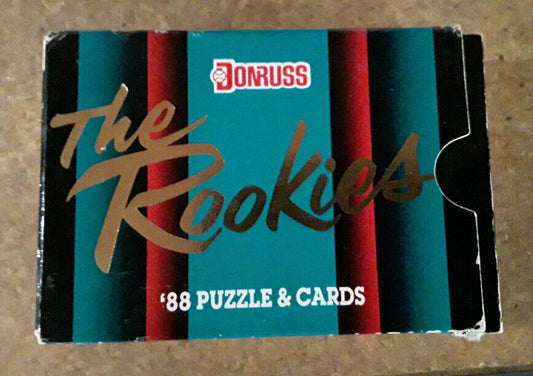 1988 Donruss The Rookies Factory Sealed Baseball 56 card Set Grace, Martinez 