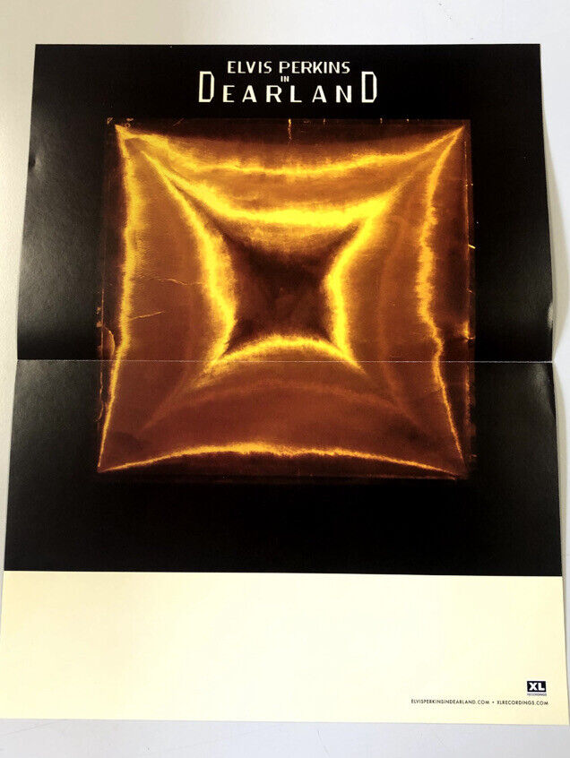 Elvis Perkins in Dearland Iconic Poster Rolled Music Wowza Alternative Country