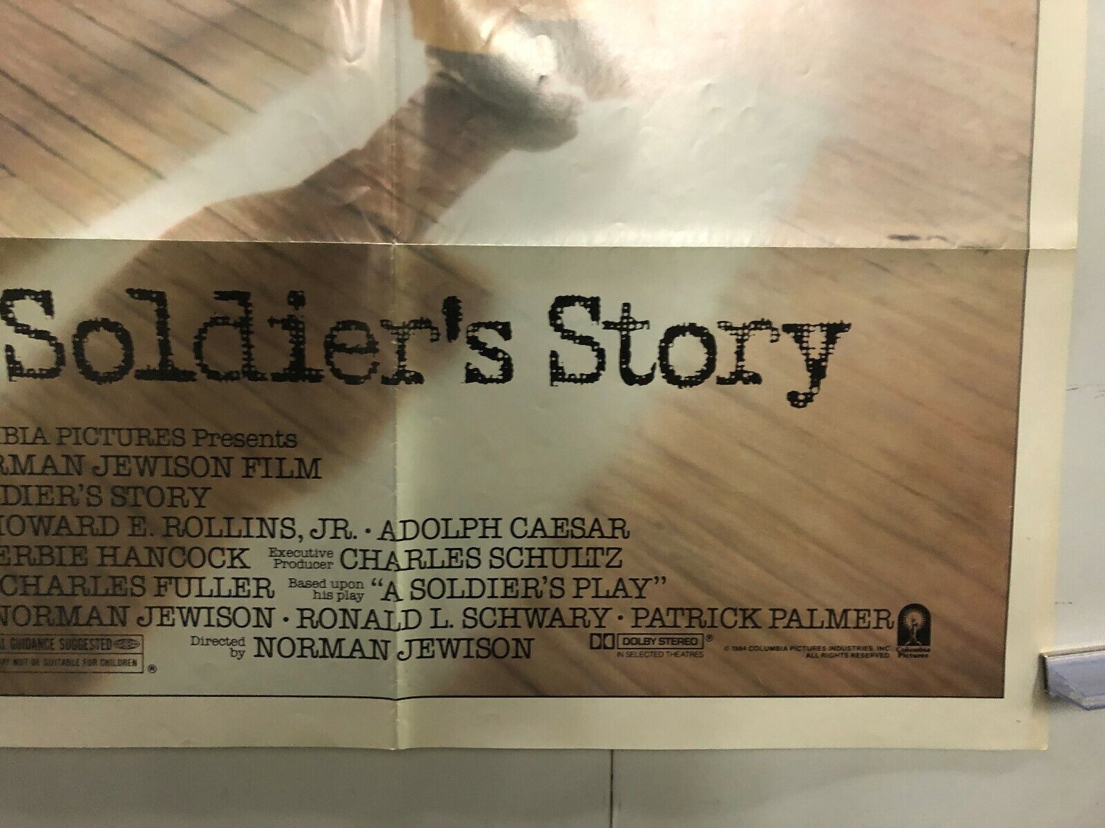 A Soldier's Story (Columbia, 1984). One Sheet (27" X 41"). Drama Original Poster