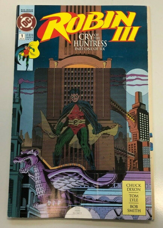 COMIC BOOK DC Comics Robin 3 Cry Of The Huntress 1992 #1 Miniseries Chuck Dixon