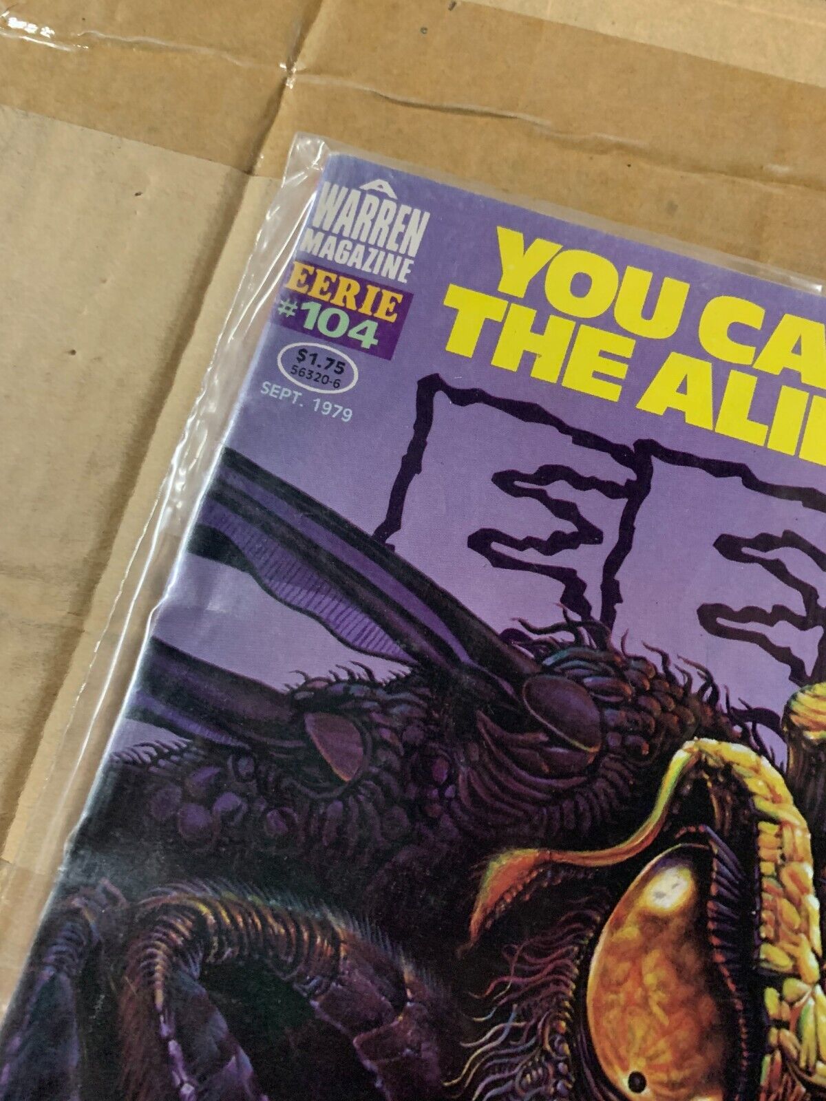 Warren Magazine "Eerie" #104 (1979) You Can't Escape The Alien Terrors! Sci Fi