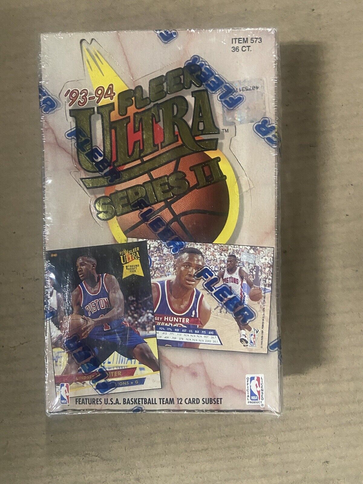 1993-94 Fleer Ultra Basketball Series 2 Hobby Chris Webber Anfernee Hardaway rc