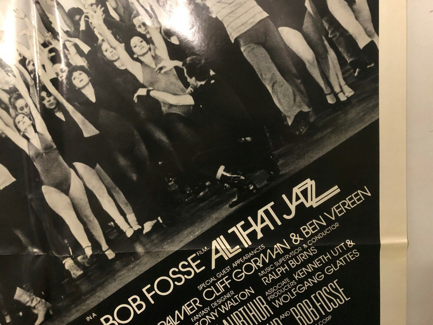 All That Jazz 20th Century Fox 1979 One Sheet 27" X 41" Original Poster