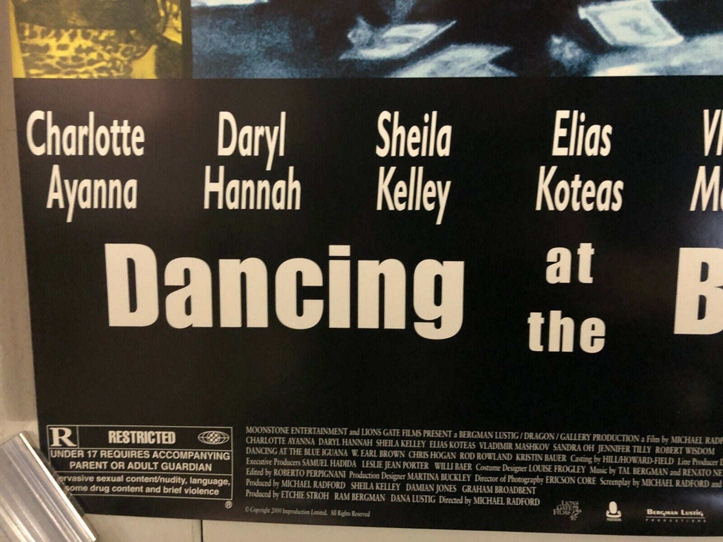 Dancing at the Blue Iguana (Lions Gate, 2000). One Sheet (27" X 40") SS. Drama