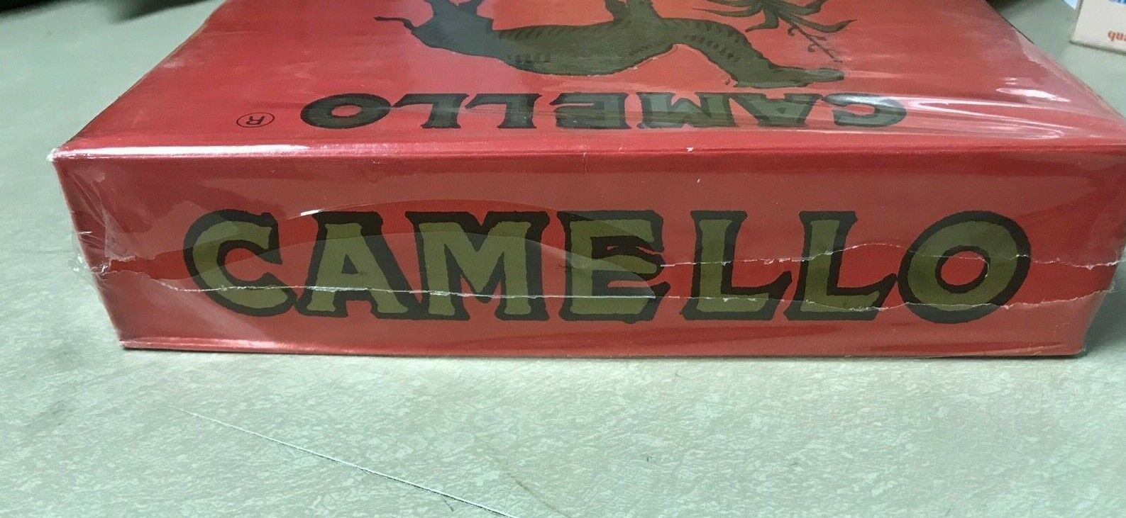 CAMELLO FULL BOX 100 Booklets Cigarette Rolling Papers Rare Original Find NOS