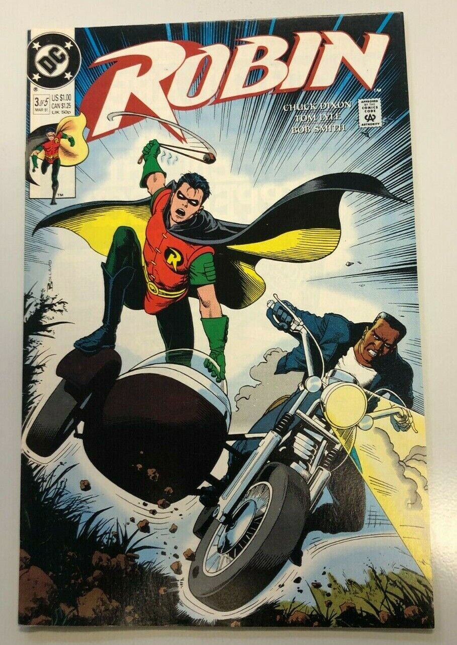 COMIC BOOK DC Comics Robin (#3 Only) Of 5 Part Series Gotham City Chuck Dixon