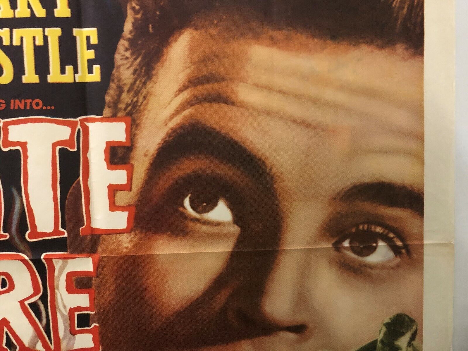 White Fire (Lippert, 1953). One Sheet (27" X 41"). Crime Original Poster