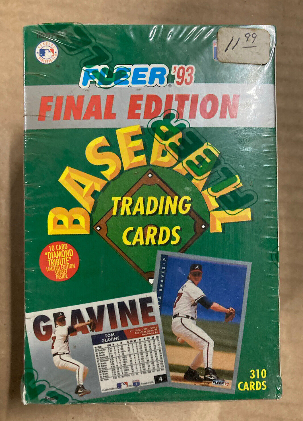 Factory Sealed 1993 Fleer Final Edition Baseball Card Box Set 310 Cards VINTAGE