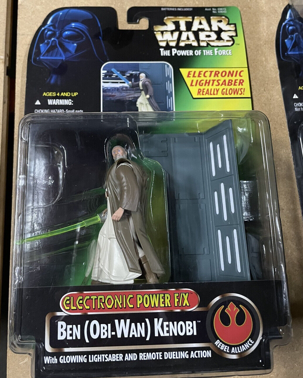 1996 HASBRO - KENNER STAR WARS ELECTRONIC POWER F/X BEN OBI-WAN KENOBI FIGURE