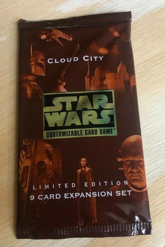 1997 Decipher Inc. SINGLE PACK Star Wars CCG LTD EDTN Expansion Pack Cloud City