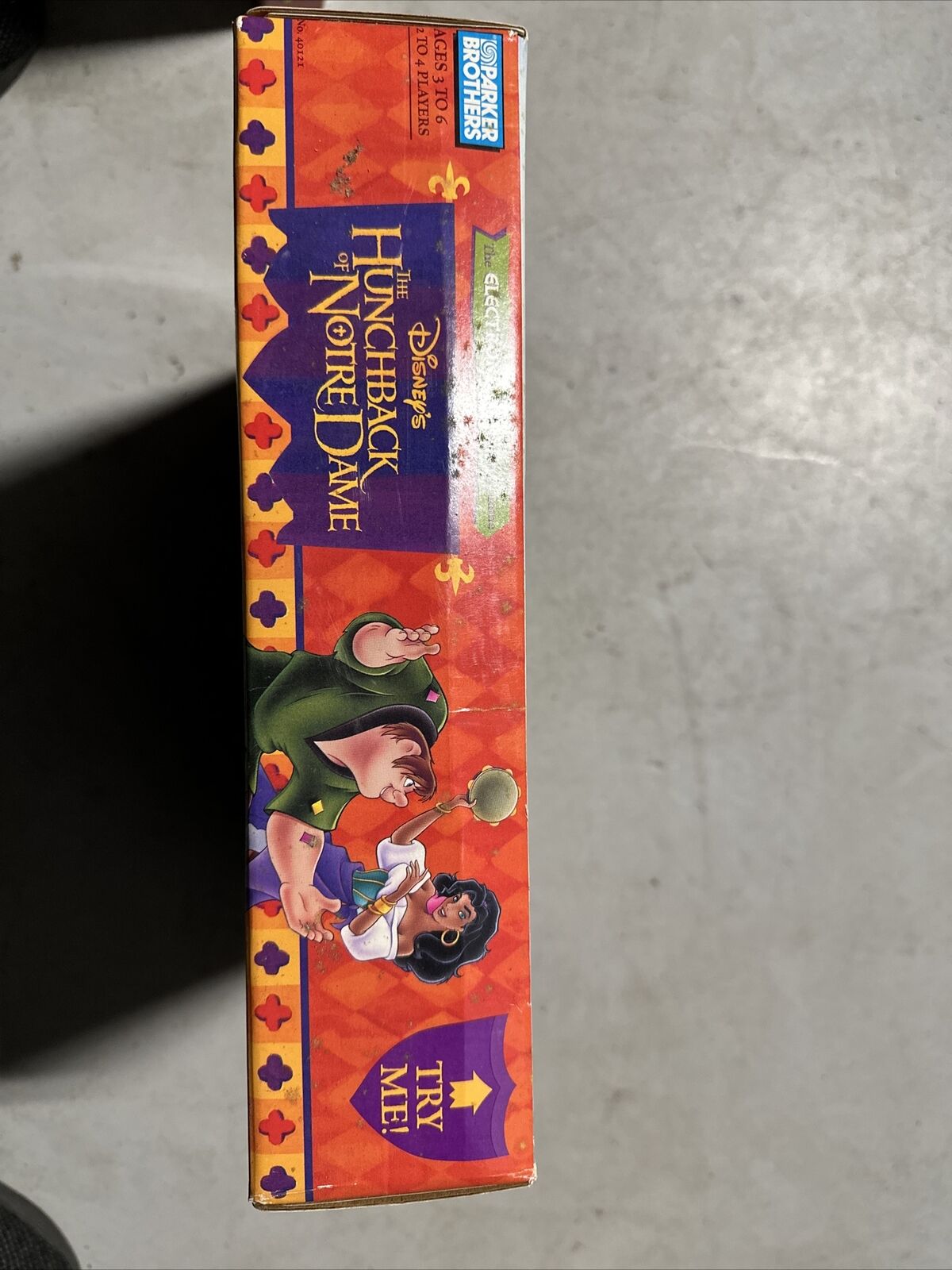 Disney's The Hunchback of Notre Dame Electronic Talking Board Game 1995