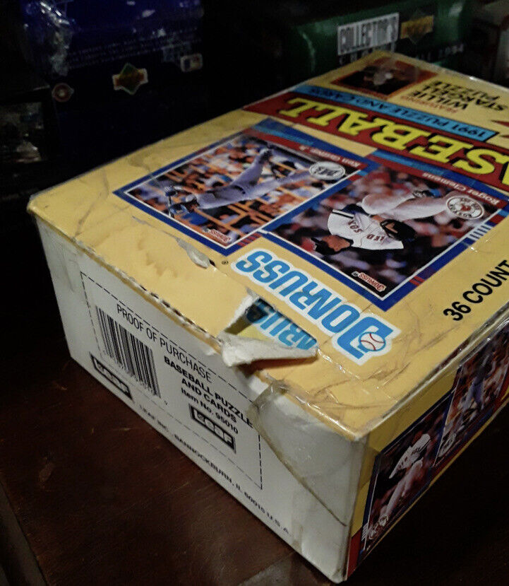 1991 DONRUSS SERIES 1 BASEBALL UNOPENED FACTORY SEALED WAX BOX *36 SEALED PACKS 