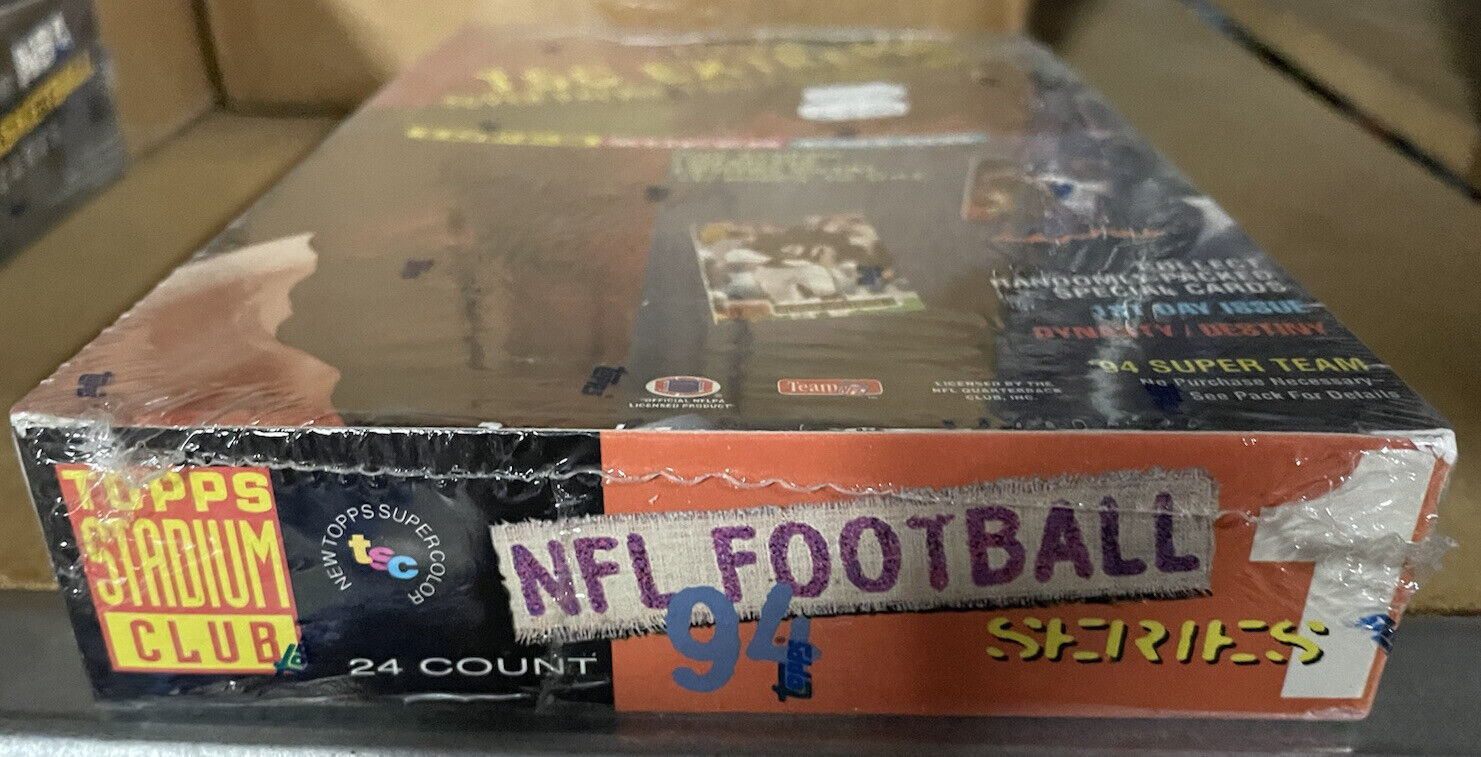 1994 Topps Stadium Club Extreme Football Series 1 Box RARE VINTAGE BOX 