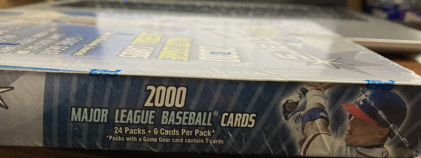 2000 Topps Stars MLB Baseball Factory Sealed Hobby Box rare VINTAGE FIND 