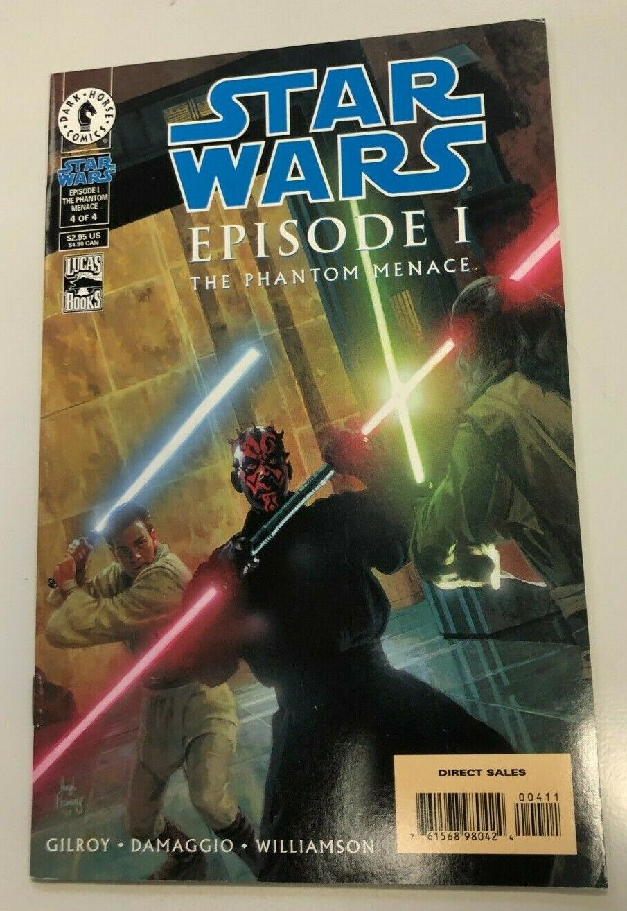 Dark Horse Comics "Star Wars: Episode 1" (#4 Only) Of 4 Lucas Books Direct Sales