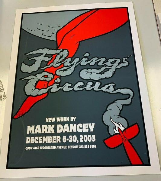 "Flying Circus" A New Work By Mark Dancey 2003 Iconic Airplanes Shipped Rolled