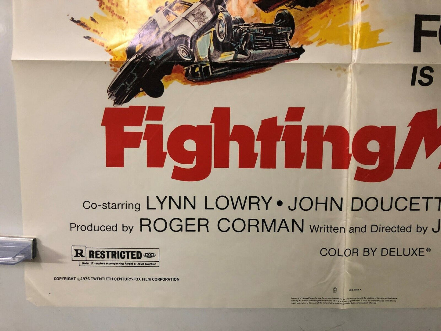 Fighting Mad (20th Century Fox, 1976). One Sheet (27" X 41"). Action.