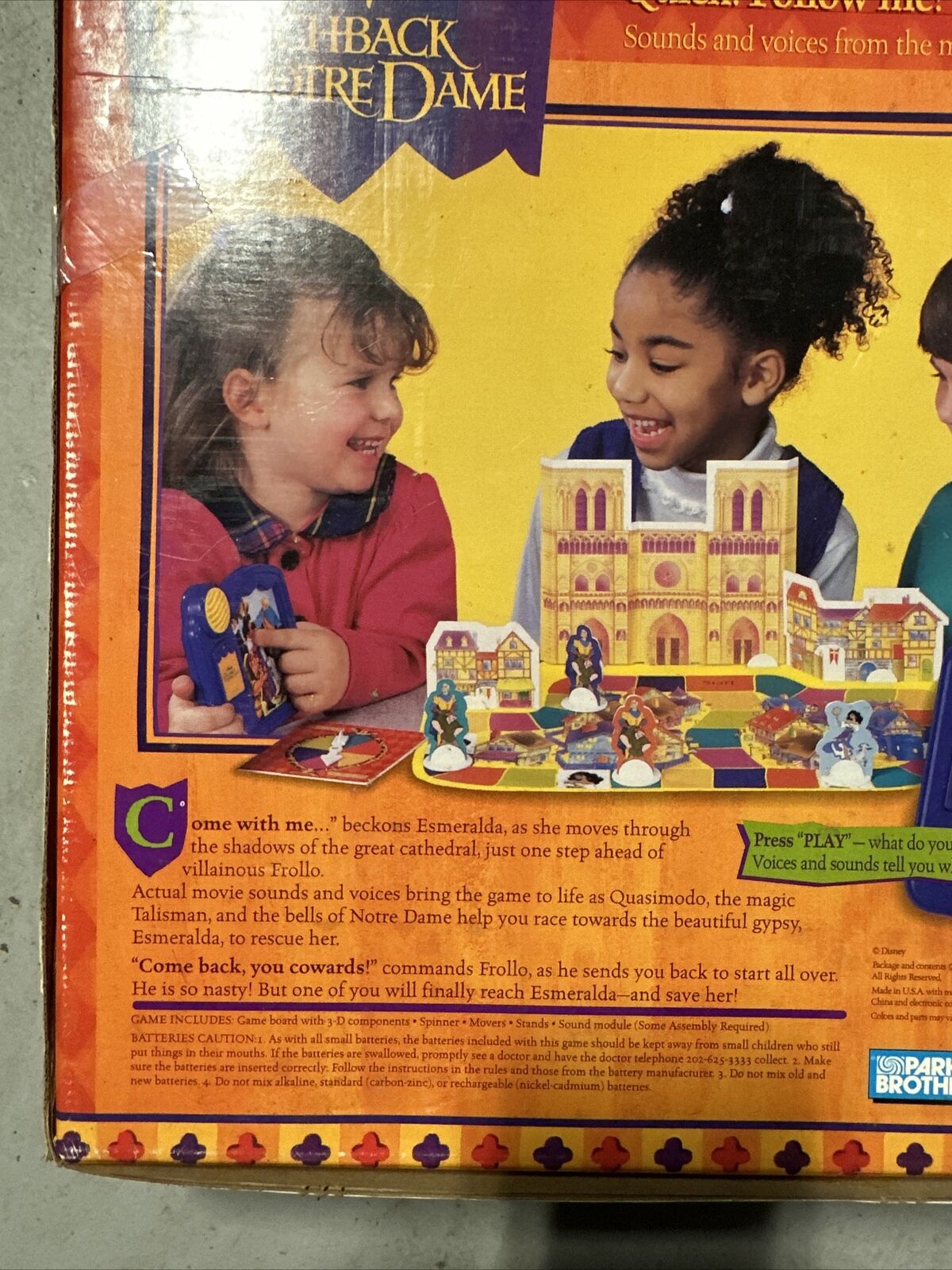 Disney's The Hunchback of Notre Dame Electronic Talking Board Game 1995