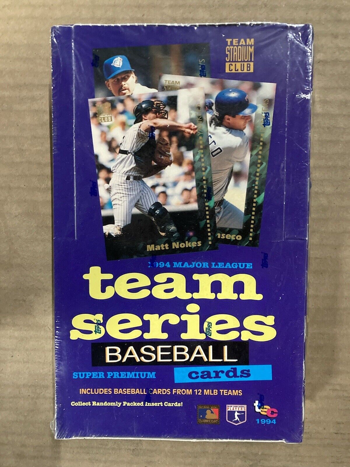 🔥 1994 Topps Stadium Club Team Series 24 Ct Baseball FACTORY SEALED BOX 💎