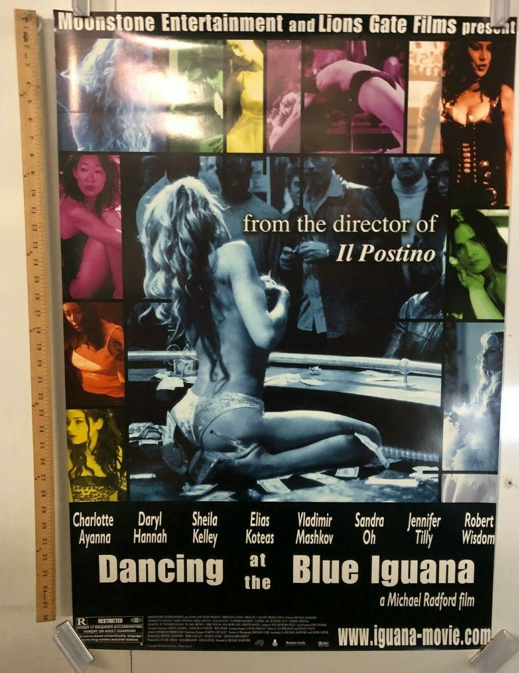 Dancing at the Blue Iguana (Lions Gate, 2000). One Sheet (27" X 40") SS. Drama