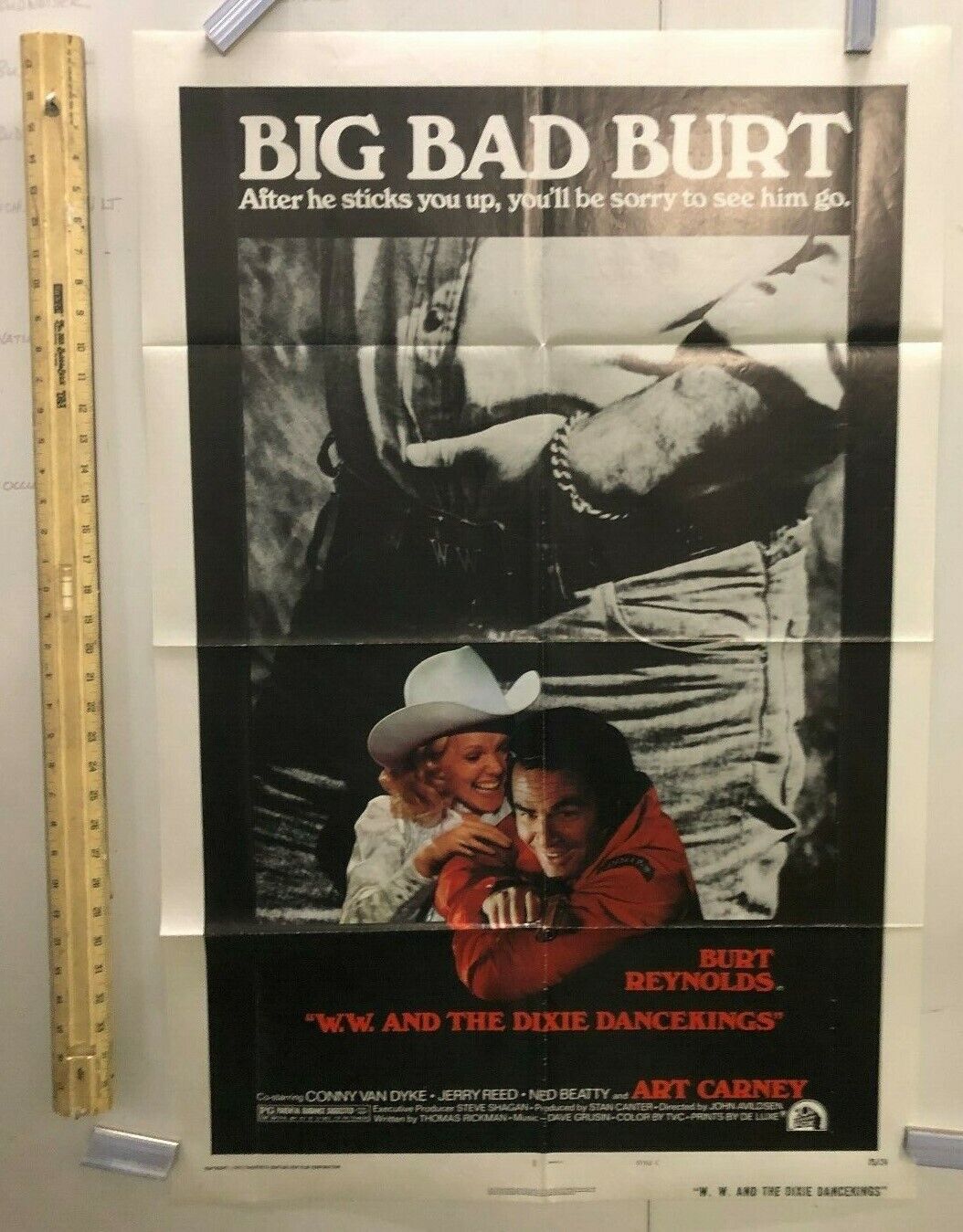 W.W. and the Dixie Dancekings (20th Century Fox, 1975) One Sheet (27" X 41").