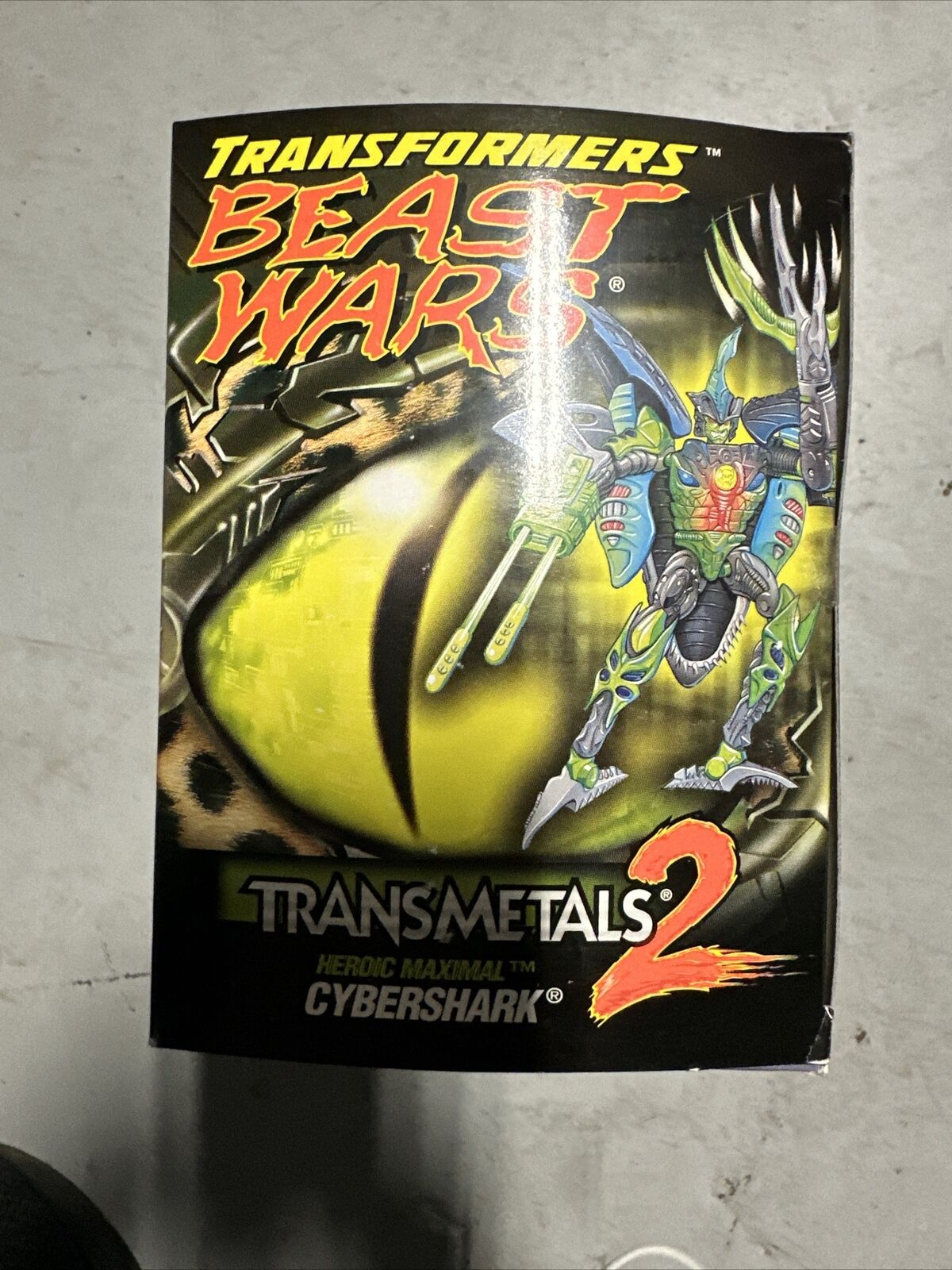 093 1998 Hasbro Transformers Beast Wars TransMetals 2 Cybershark Maximal