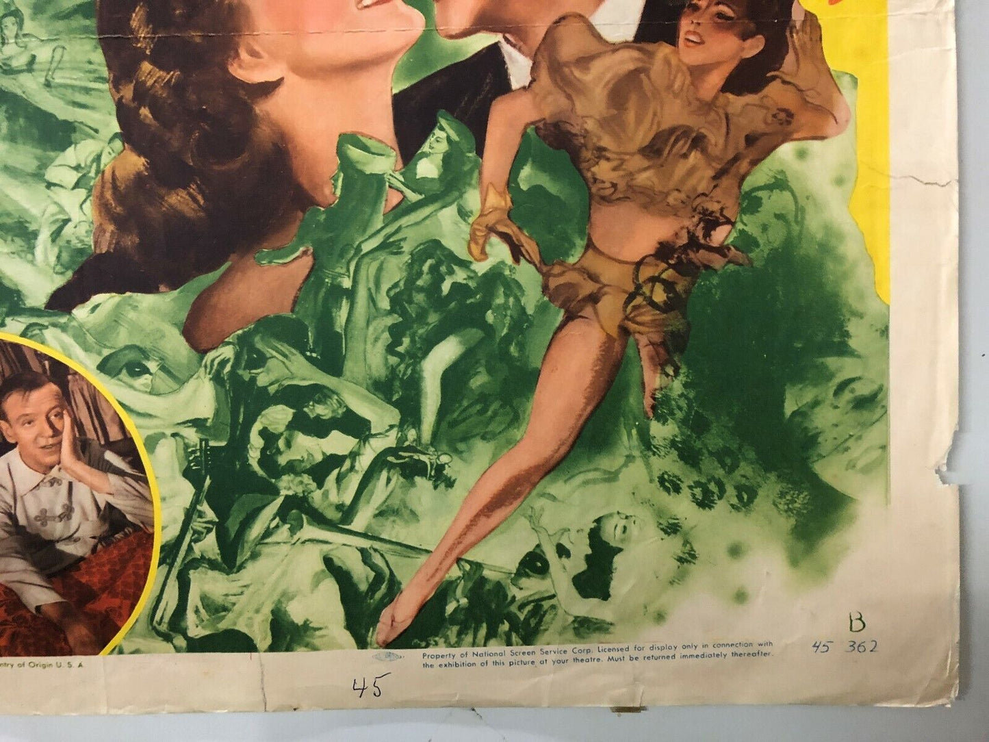 Yolanda and the Thief (MGM, 1945). Half Sheet (22" X 28") Style B. Musical