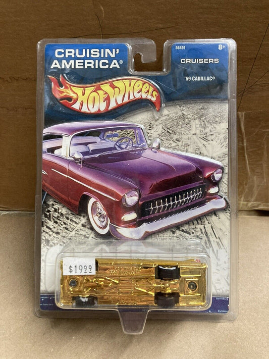 '59 Cadillac Convertible Luxury Street Cruiser Hot Wheels Cruisin' America