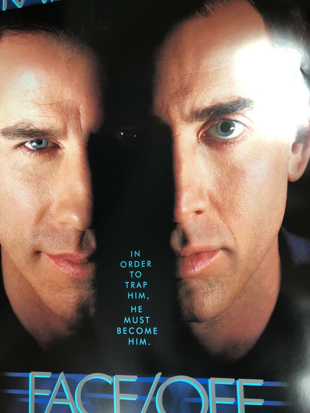 Face/Off (Paramount, 1997). Rolled, Very Fine+. One Sheet (27" X 40") DS Advance