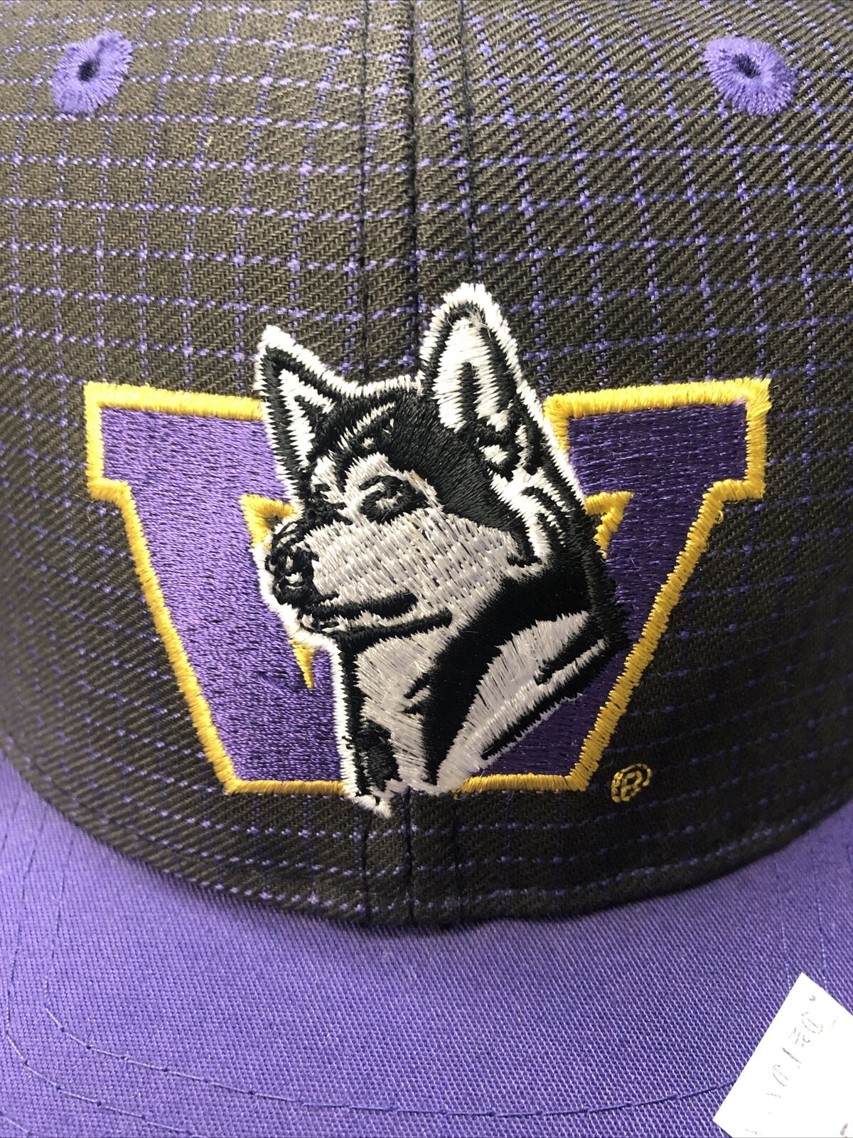 Washington Huskies Football Hat Purple Snapback Logo Seven 7