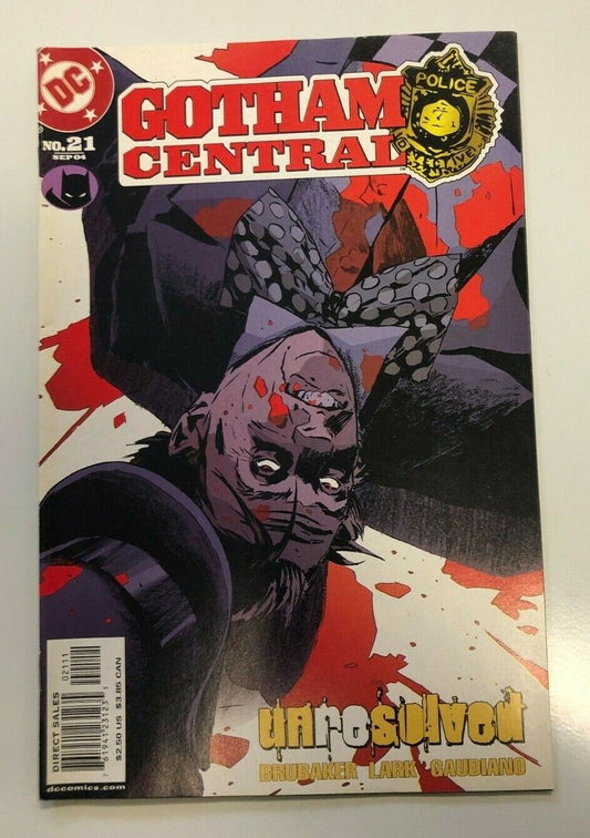 COMIC BOOK DC Comics Gotham Central #21 Direct Sales Unresolved Iconic Action 