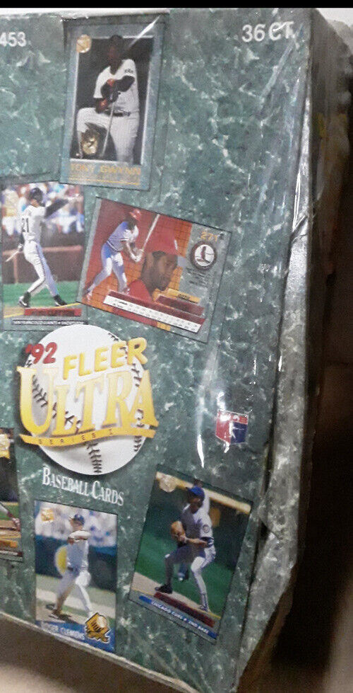 1992 Fleer Ultra Series 1 Baseball Hobby Box Factory Sealed 36 Pack Case Fresh