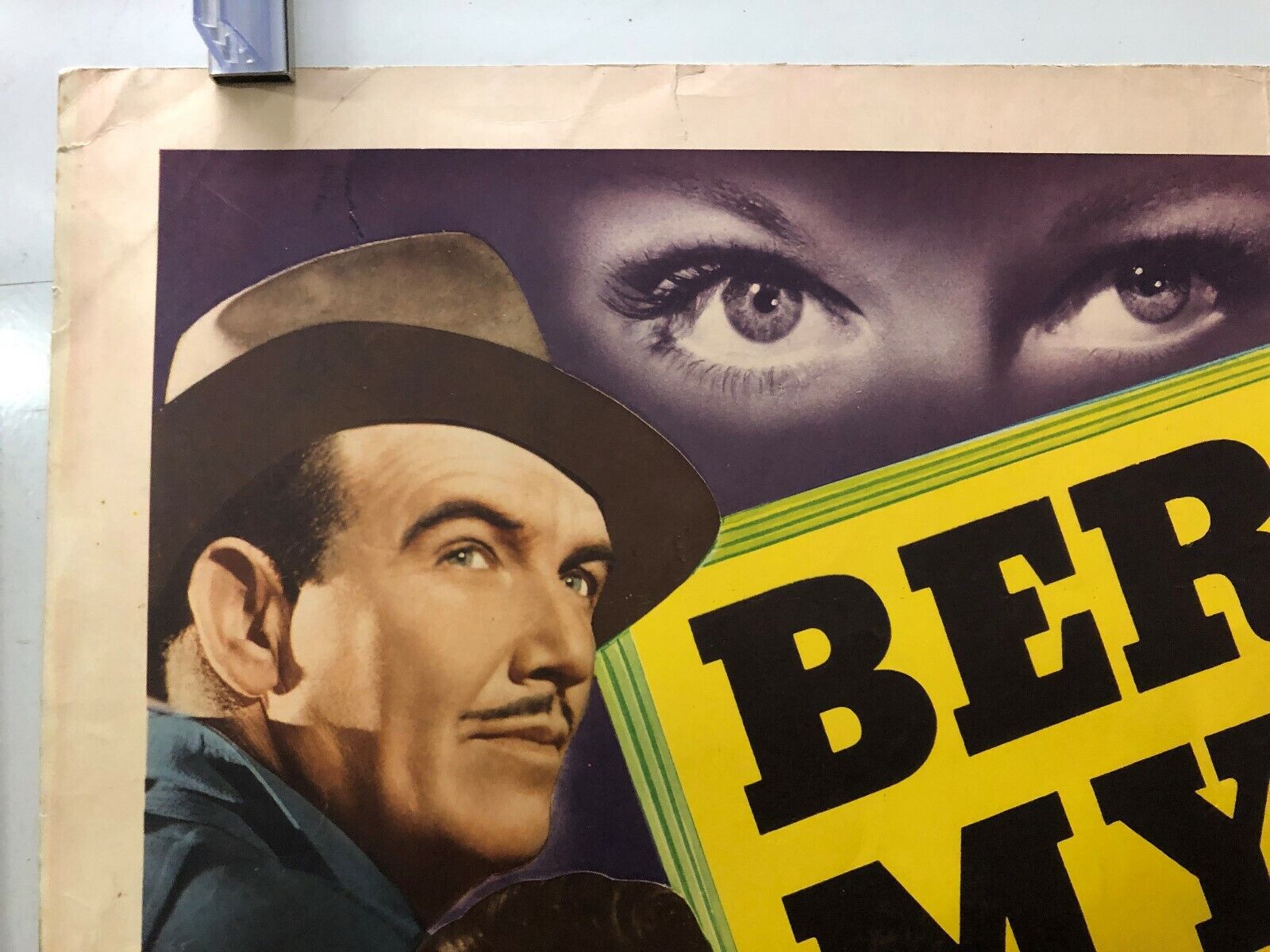 Bermuda Mystery (20th Century Fox, 1944). Half Sheet (22" X 28"). Mystery