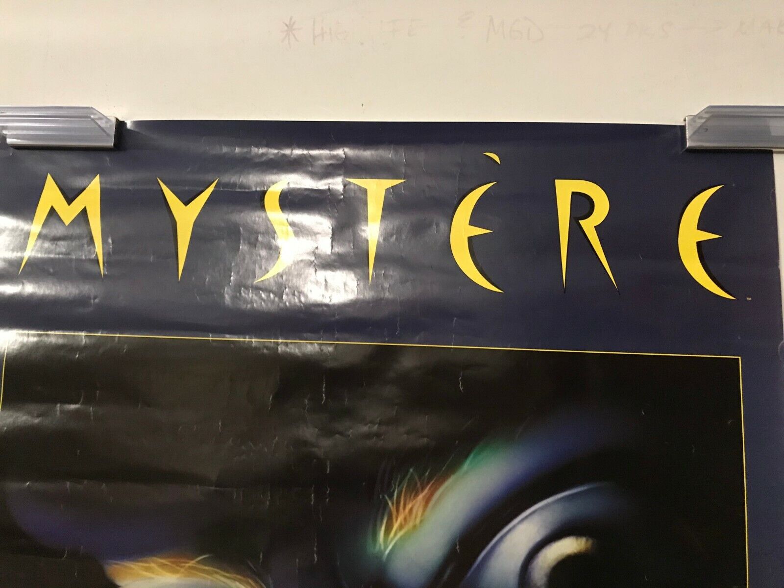 Cirque Du Soleil Mystere Poster by Michel-Thomas Poulin Vintage Original Vegas