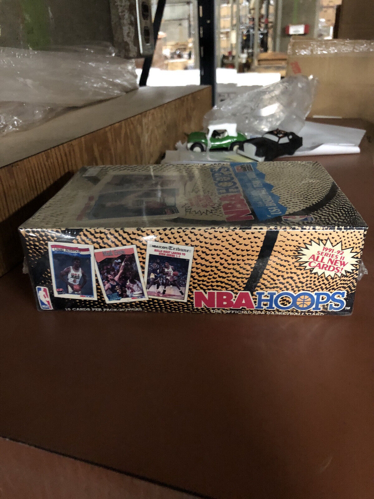 1991-92 Hoops Basketball Series 2 Wax Box rare  Michael Jordan vintage find