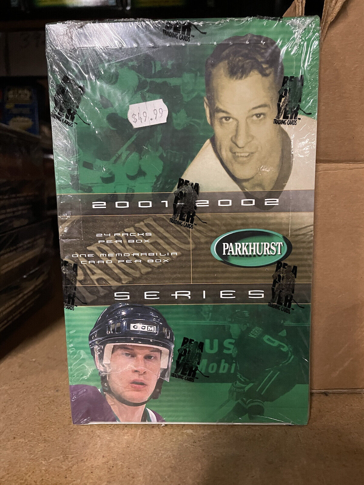 2001-02 Parkhurst Series NHL Hockey Cards Box - Factory Sealed RARE VINTAGE